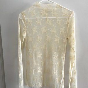 BOTH SOLD!!! Free People Lady Lux Sheer Top